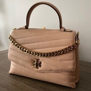 Tory Burch Mini Chevron Leather purse with strap